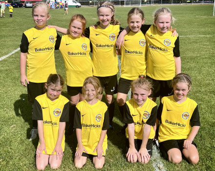 BakerHicks pledge support for girls’ junior football
